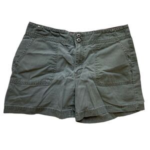 Tommy Hilfiger Green 100% Cotton Shorts - Women’s 6